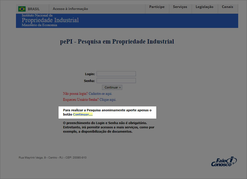 Step 1 - Click on the Continuar button.